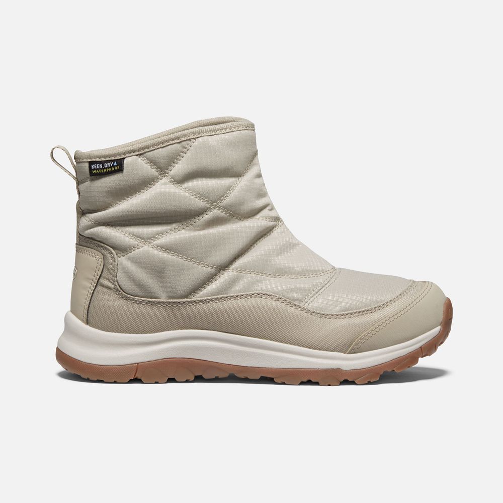Keen Vinterkängor Dam Silver - Terradora Ii Waterproof Pull On - 628174XFB
